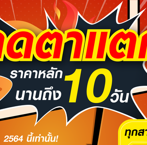 ลดตาแตกราคาหลัก นาน  วัน