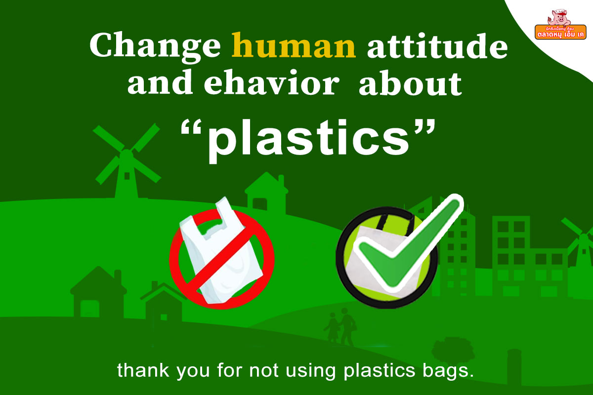 change human attitude and ehavior about “plastic”❤