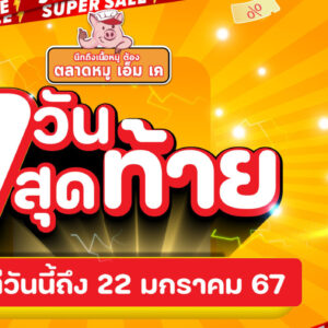 🎉ลดแรง 7 วันสุดท้าย🎉